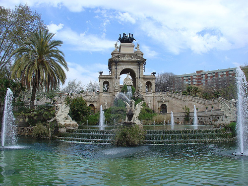 Cursa d'orientació al Parc de la Ciutadella