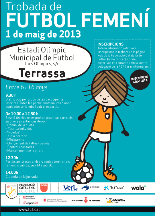 Jornada de futbol femení a Terrassa