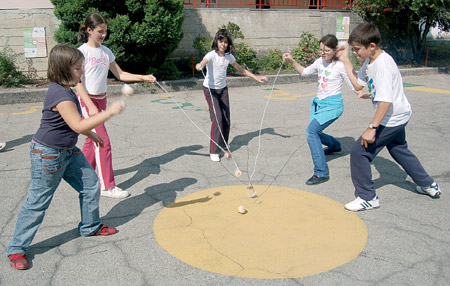 Joc tradicional. La baldufa