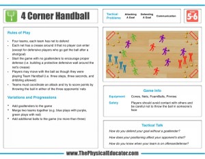 4-Corner-Handball