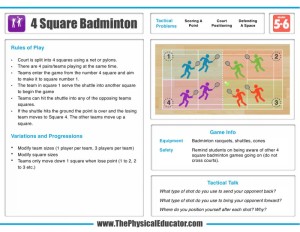 4-Square-Badminton