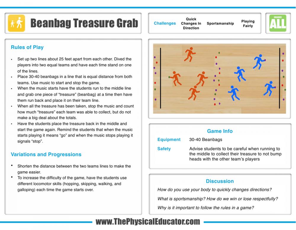 Beanbag-Treasure-Grab