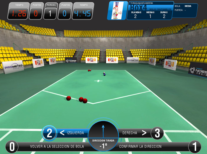 Videojoc: virtua boccia