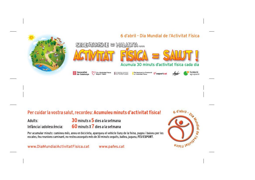 Dia mundial de l'activitat física 2015