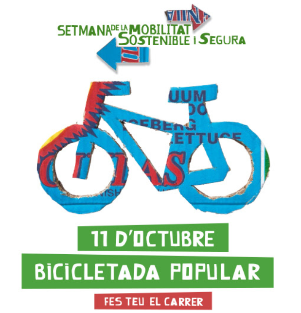 11 d'octubre. Bicicletada popular