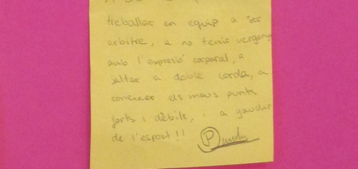 Què hem après aquest curs a EF de 5è?