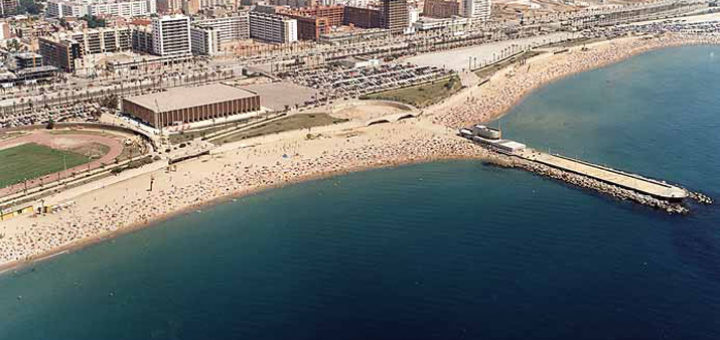 Itineraris marins de natació en aigües obertes a Barcelona