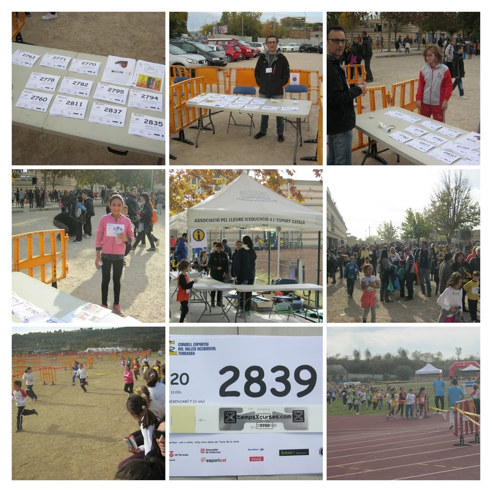 Campionat comarcal de cros de Terrassa 2016