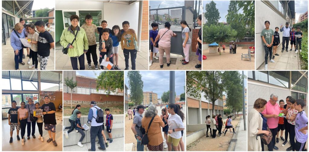 Producte final d'una situació d'aprenentatge. Activitat amb el Casal cívic del Cementiri Vell